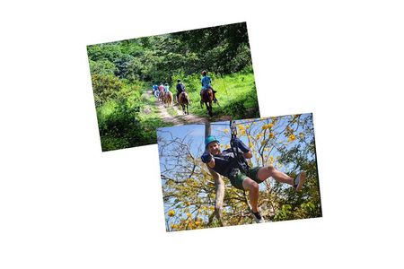 Tour Combo - WRCT Adventures Private Zipline & Horseback Ride