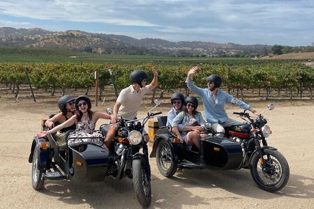 Vineyard Rides San Luis Obispo Sidecar Wine Adventure