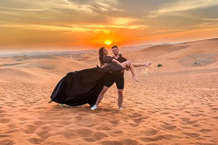 Evening Desert Safari With BBQ Dinner