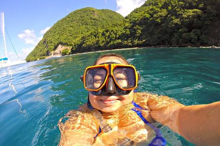 Kayak & Snorkel Champagne Bay, Farm Visit & Hot Springs Soufriere