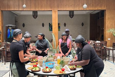 Cooking lessons with Chef MOHA in Riad in the Heart of Marrakech