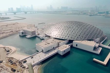 Louvre Abu Dhabi & Sheikh Zayed Grand Mosque Tour with Tickets