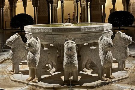 Alhambra Night Tour with tickets included Nasrid Palaces