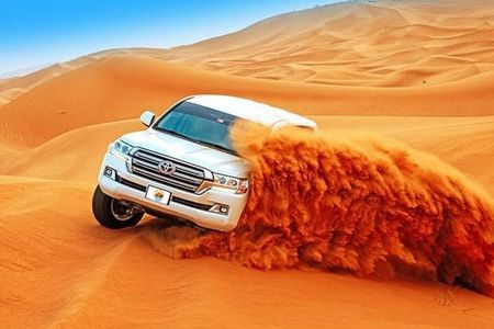 Doha Desert Safari Dune Bashing Camel Ride