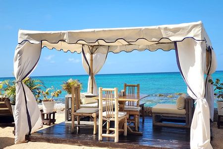 VIP Oceanfront Cabana at Bamboo Beach Club in Ocho Rios