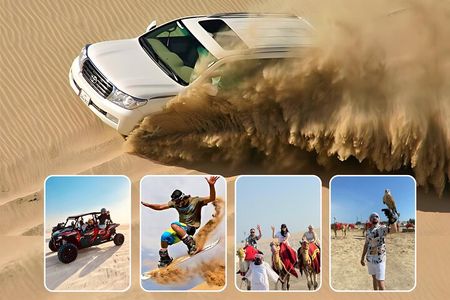 Doha: Luxury Desert Safari, Quad Bike & Sandboarding