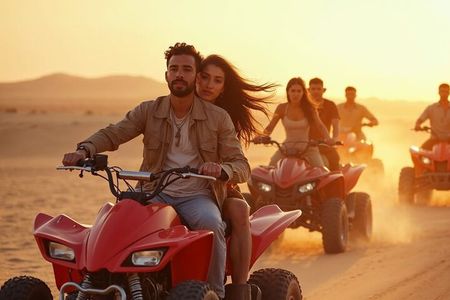 Elite Safari: ATV Quad, Camel, Dinner & Show in Sharm El Sheikh
