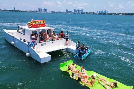 Catamaran Tour in Miami with Jet Ski and Banana Boat included