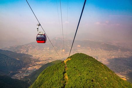 Private Chandragiri Cable Car Tour with Swayambhunath Temple