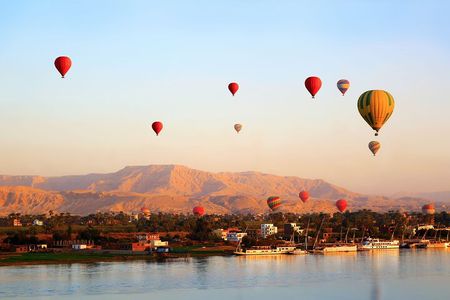 Hot Air Balloon Ride In Luxor