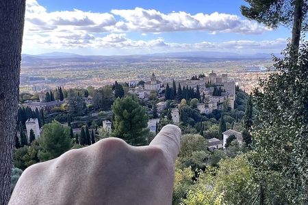 Running tour in Granada and the Alhambra surroundings