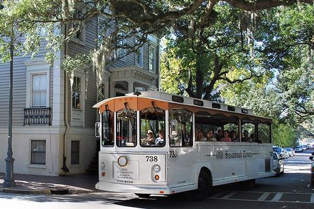 Narrated Historic Savannah Sightseeing Trolley Tour