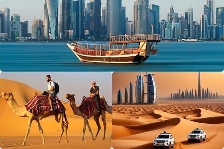 Doha Combo City Tour with Desert Safari Pickup/drop off Included