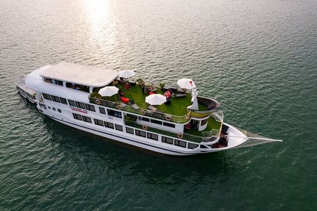 Halong Alova Cruise Luxury 1 day trip from Hanoi