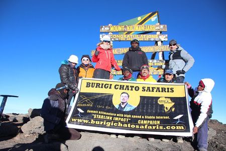 8 Days Kilimanjaro Climbing tour via the Lemosho Route