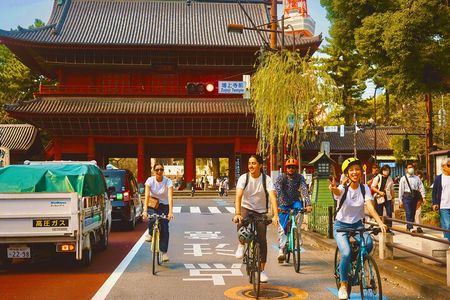 Tokyo: 3-Hour Bike/E-Bike Tour of the City's Hidden Gems