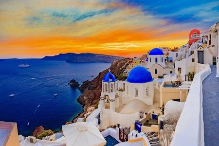  Santorini Shore Excursion: Skip Sky Tram & Port Pickup