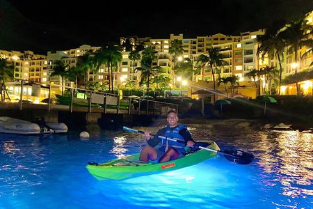  Glow Boats LED Night Kayak from Marriott Frenchman's Cove
