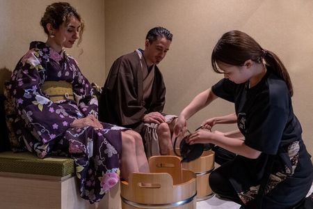 【Kyoto Arashiyama / Healing Massage 30 minutes course】 4 kinds of footbath cafe and foot massage to choose from 30 minutes course