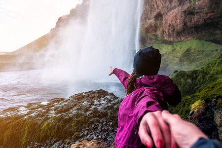 Iceland in a Day: South Coast, Glacier Hike, & Northern Lights