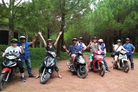 Hue Tombs Tour by Bike & Dragon Boat Cruise on Perfume River