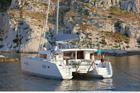 Luxury catamaran from Porto Rafael-Palau to the Maddalena Archipelago