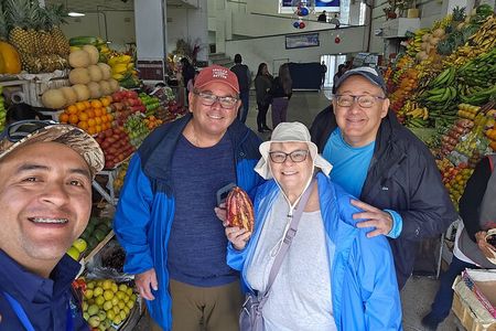 Full-Day Authentic Local Market Teleférico Quito Historic Center 