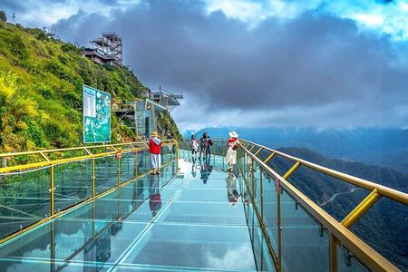 Sapa Dragon Cloud Glass Bridge and Silver Waterfall Half-Day Tour