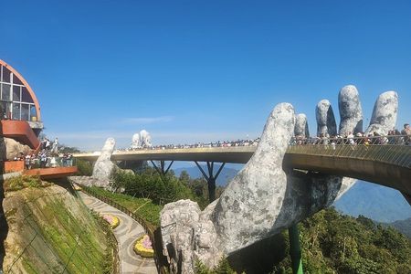Golden Bridge Ba Na Hills via Cable Car & My Son Sanctuary Fullday Tour