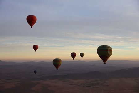 Sunrise Hot Air Balloon Ride Over Marrakech with Hotel Pickup 
