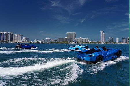 San Juan PR Watersports Car Rental Blue McLaren