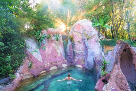 Cathedral Cove with the Lost Spring Hidden Spa 