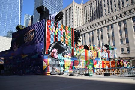 New York Ground Zero With Surviving Family Member