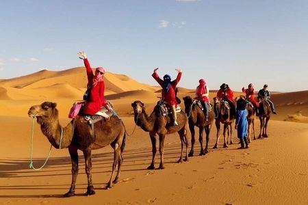 Sahara Magic: 3-Day Marrakesh to Merzouga Camel Trek & Sunset