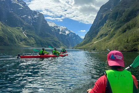 Vossevangen: Nærøyfjord Full-Day Guided Kayaking Trip