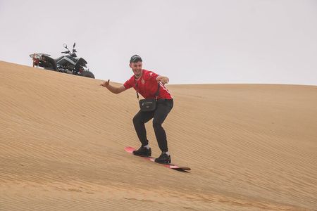 Agadir Quad Biking Adventure with Sandboarding on Beach Dunes