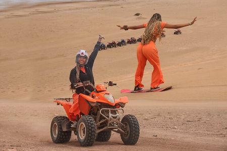 Beach Quad Biking and Sandboarding Adventure from Agadir