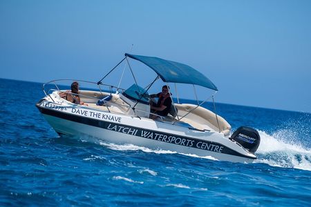 Luxury Private Marinello 22 boat in Latchi 4 Hour Trip