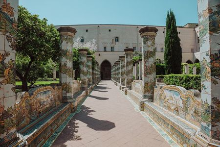 Naples Walking Tour of Santa Chiara Complex