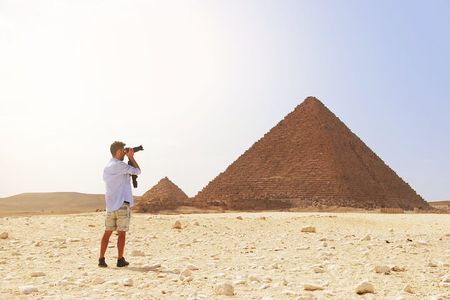 Giza Pyramids and Felucca Boat Ride on Nile River Private Tour