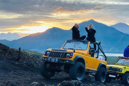 Jeep Mount Batur and Hot Springs with instagram fotos