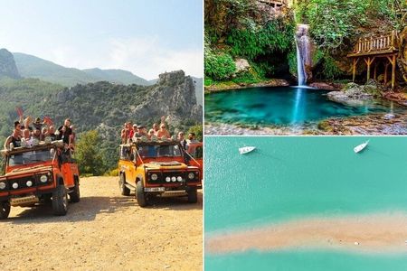 Marmaris Jeep Safari Tour W/ Lunch, Waterfall and Water Fights