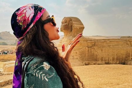 Giza Pyramids,Sphinx,Camel Ride,ATV Bike,Shopping,Dinner cruiseII