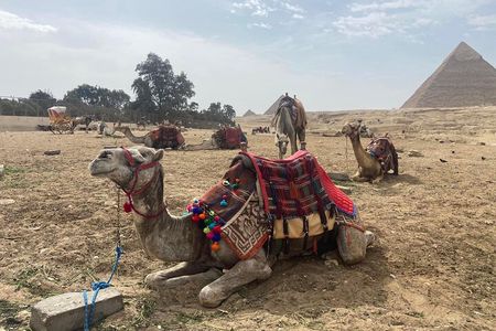 Private guided tour to Giza Pyramids Sphinx Memphis and Saqqara