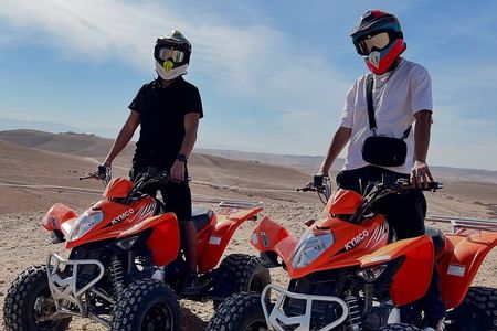 Agafay Desert Adventure by Quad Bike Half Day