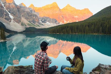 From Canmore/Banff: Moraine Lake Sunrise Experience