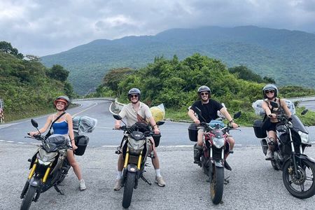 Day Trip Motorbike Tour in Hai Van Pass Round Trip 