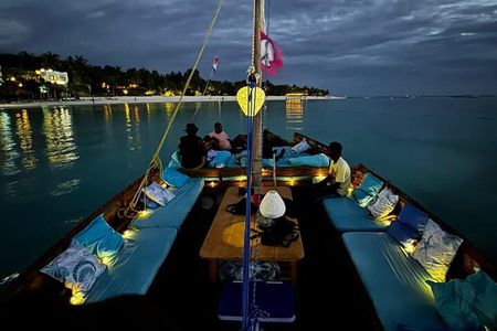Exclusive Private Sunset Dinner Sail along North Coast Zanzibar