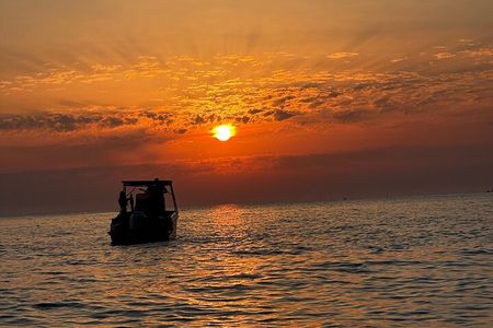 Sunset Cruise In Paleokastritsa Coast