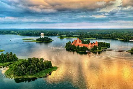 Hot Air Balloon Flight Over Trakai(transfer included) or Vilnius 